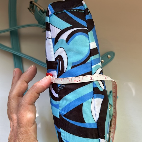 Núnoo handbag adjustable over the shoulder / crossbody vegan recycled nylon PU - Picture 9 of 11